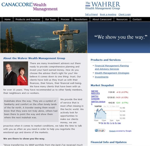 Canaccord-Wahrer-Wealth-Management-Website