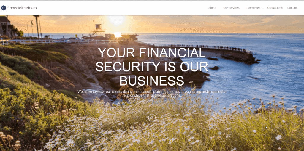 Financial Partners | Best Responsive Financial Advisor Websites