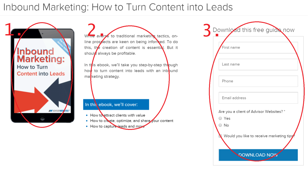 Exhibit B: Landing Page