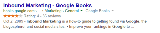 Rich Snippet Example