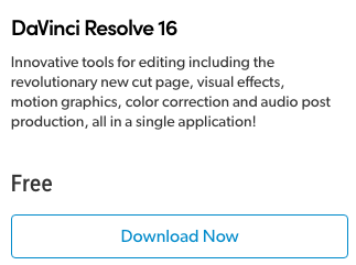 DaVinci Resolve 16