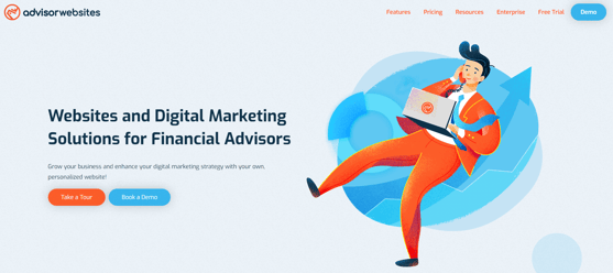 Advisor Websites Home Page