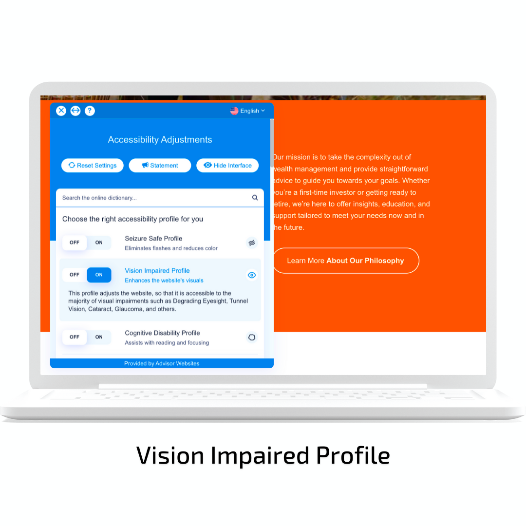 Vision Impaired Profile-3